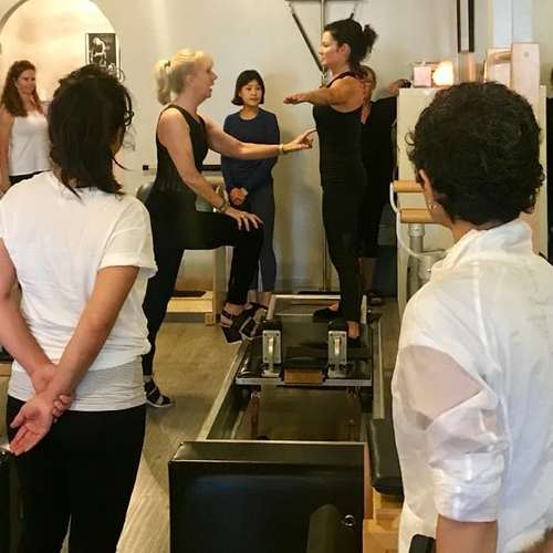 Pilates instructor training at International Pilates Center